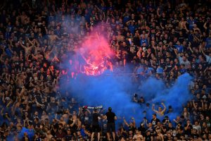 ZAGABRIA CONTESTAZIONE ANTI UEFA