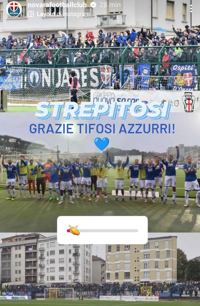 PRO VERCELLI-NOVARA 1-2