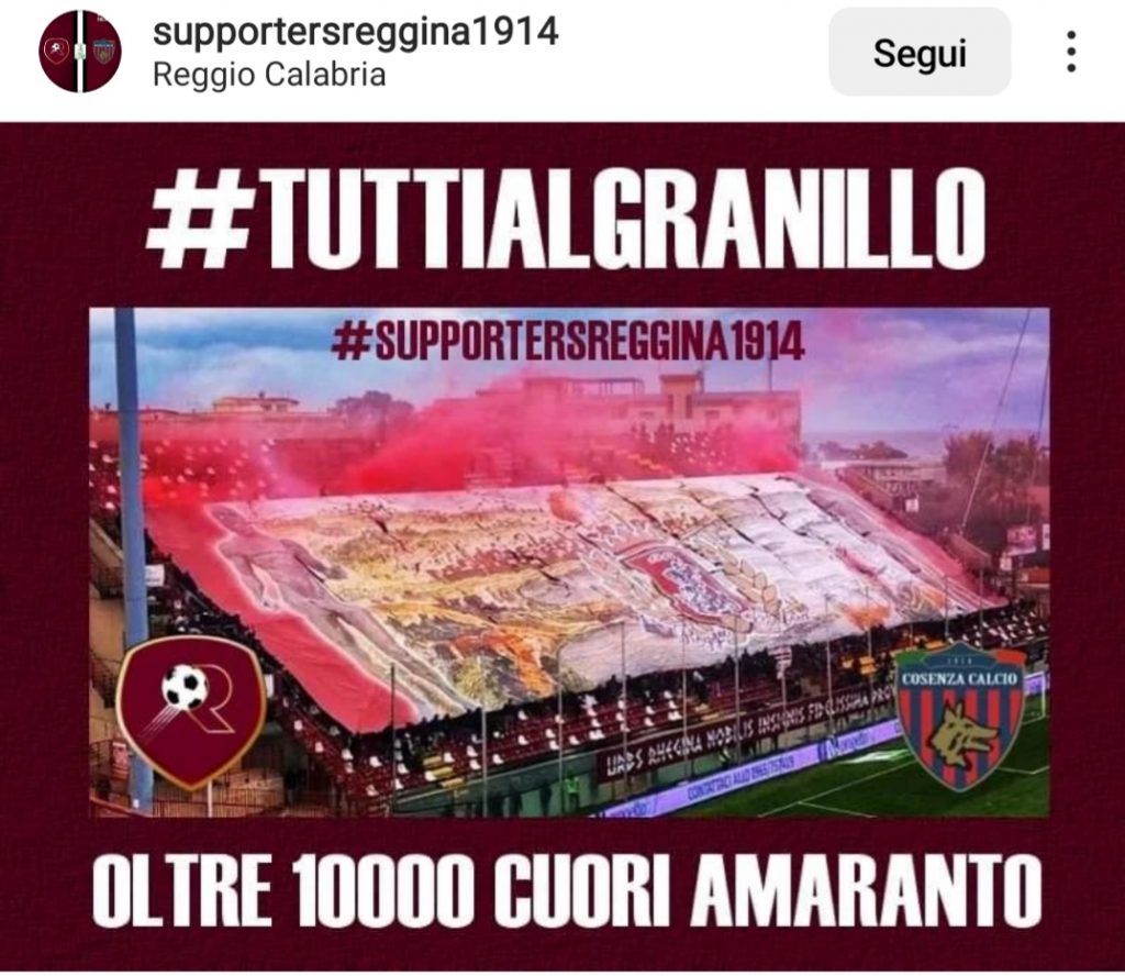 REGGINA-COSENZA