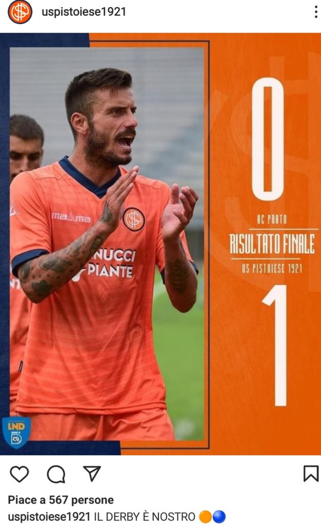PRATO-PISTOIESE 0-1