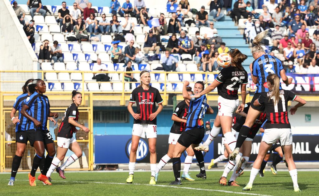 DERBY INTER WOMEN-MILAN 4-0