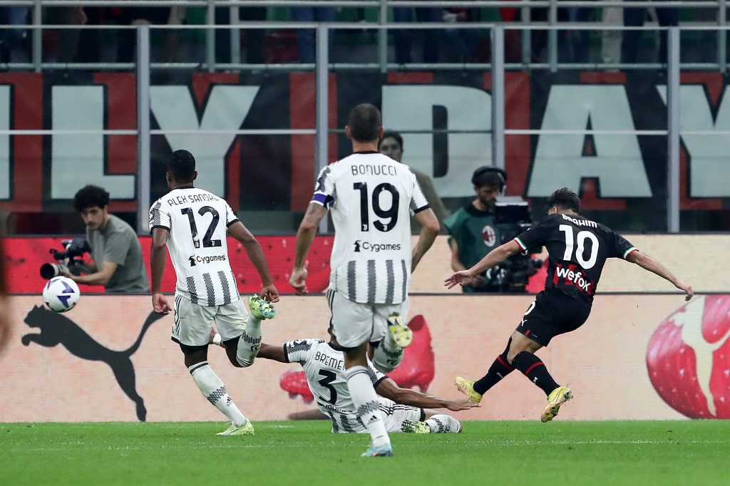 BRAHIM DIAZ GOL CONTRO LA JUVENTUS