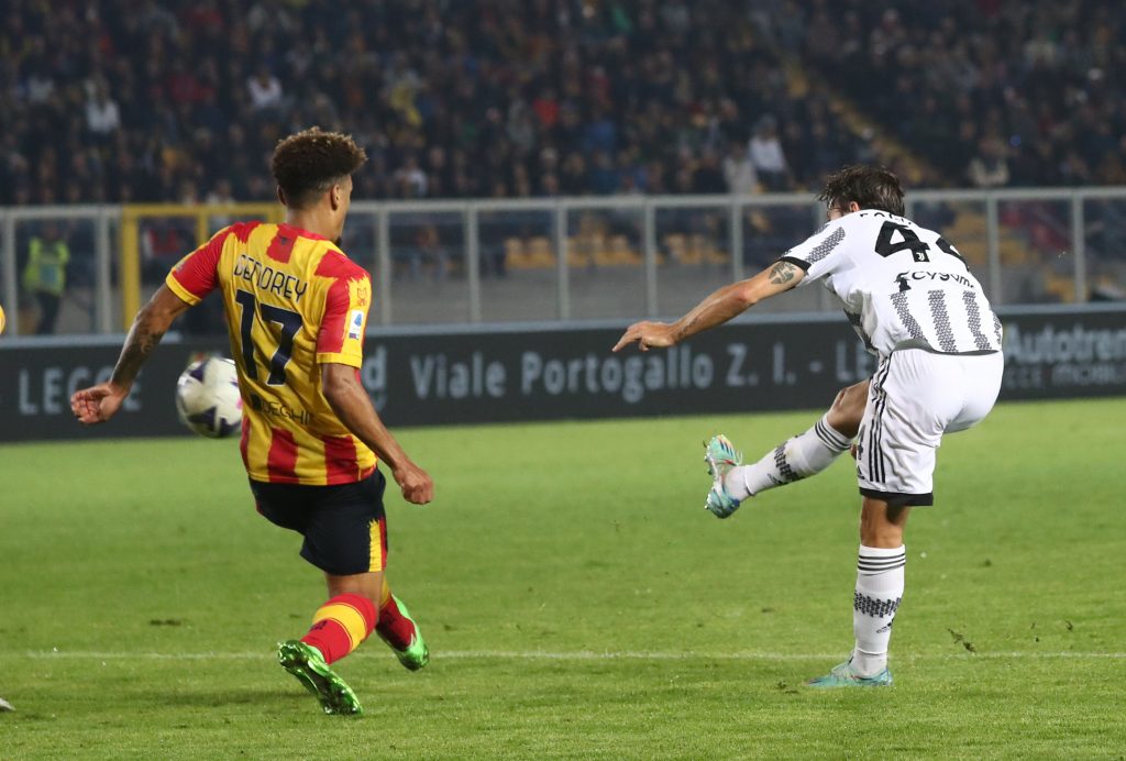 VITTORIA JUVE A LECCE