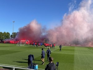 ALLENAMENTO PRE-DERBY A LILLE