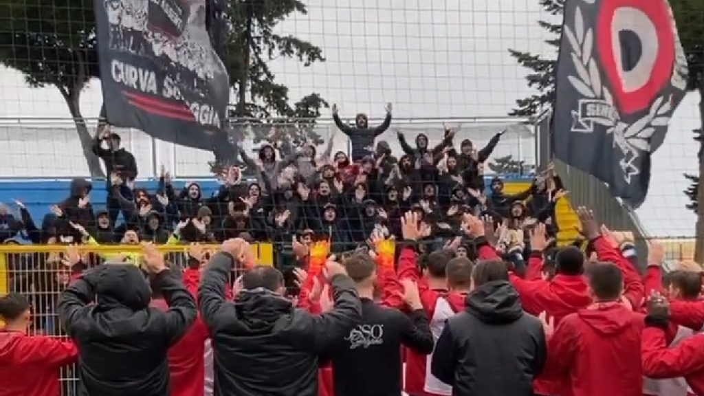 TUTTA FOGGIA AL CAMPO PRIMA DEL DERBY
