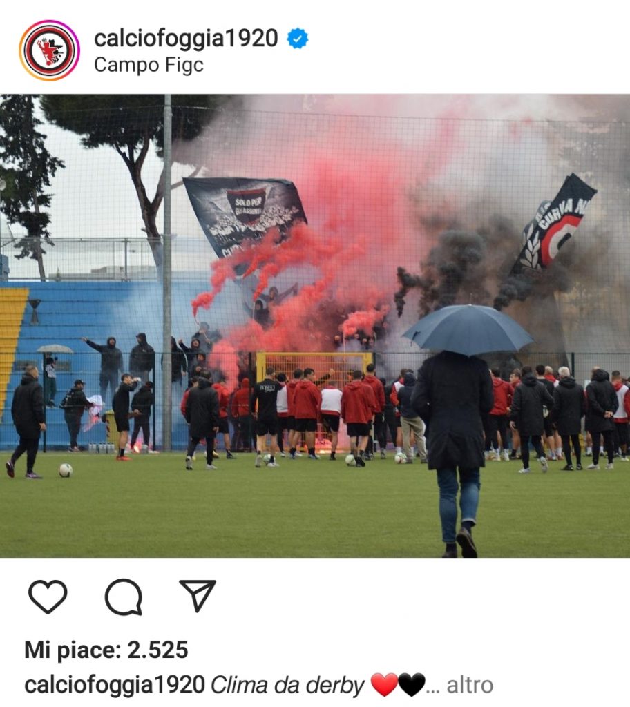 VIGILIA DERBY FOGGIA