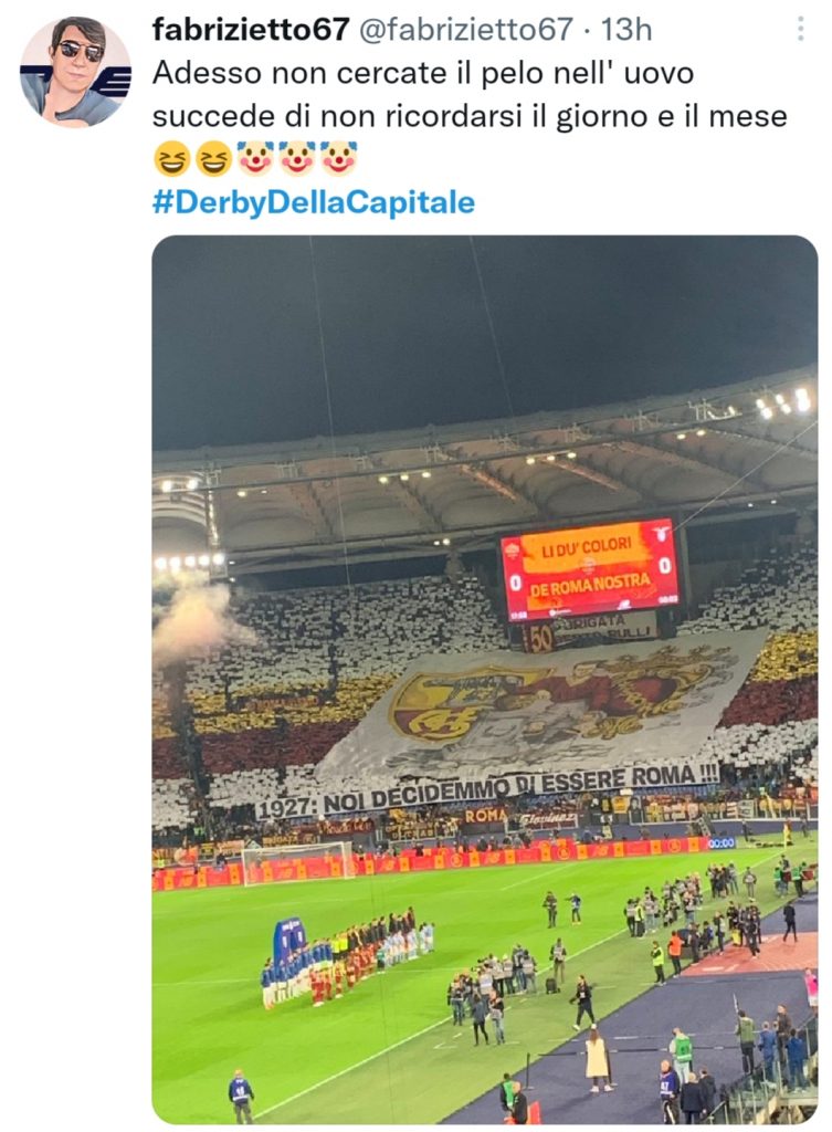 DERBY ROMA LAZIO