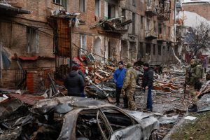 Latest Wave Of Russian Missile Strikes Worsens Damage To Power And Water Systems