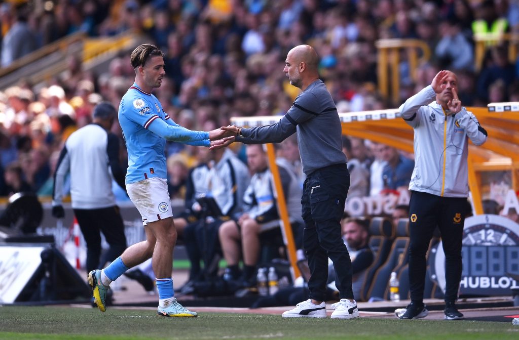 GREALISH E GUARDIOLA