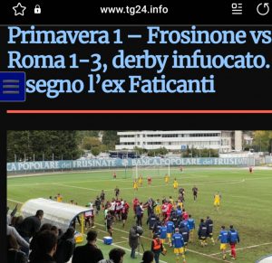ROMA OK A FROSINONE