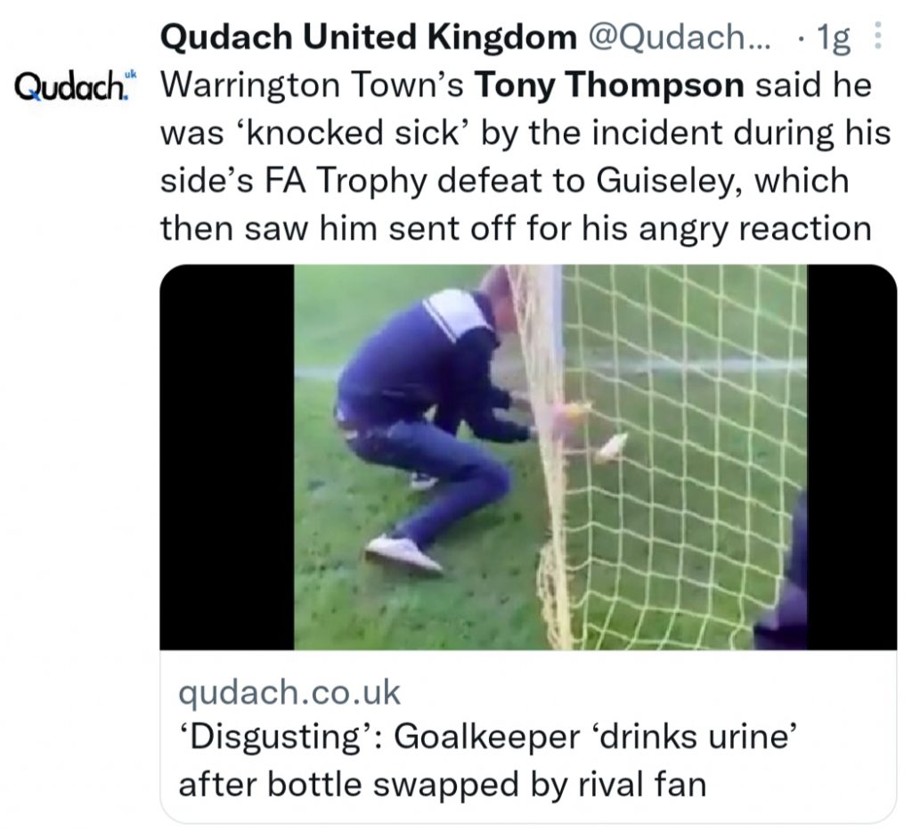 INCREDIBILE IN ENGLAND