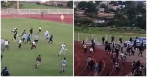 SWAZILAND L'ARBITRO SCAPPA