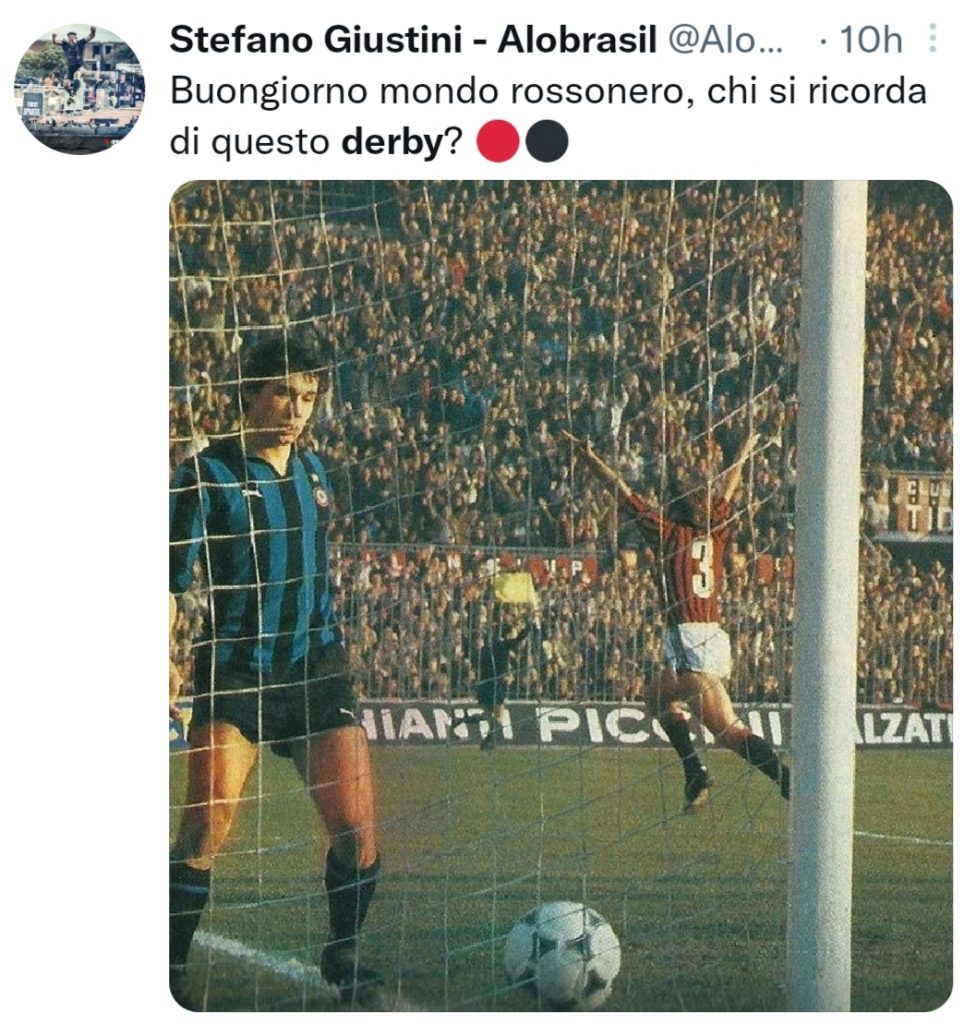 DERBY MILANO 1978