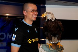 Binance President Visits SS Lazio Training Center