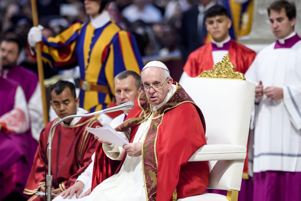 IL GINOCCHIIO DEL PAPA