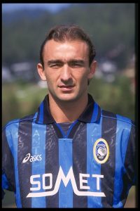 A portrait of Marco Sgro of Atalanta