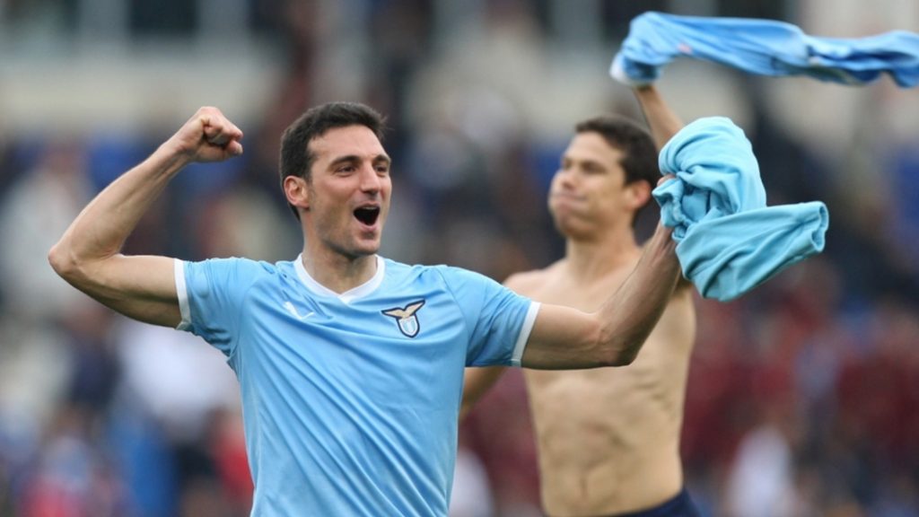 SCALONI E I TIFOSI LAZIALI