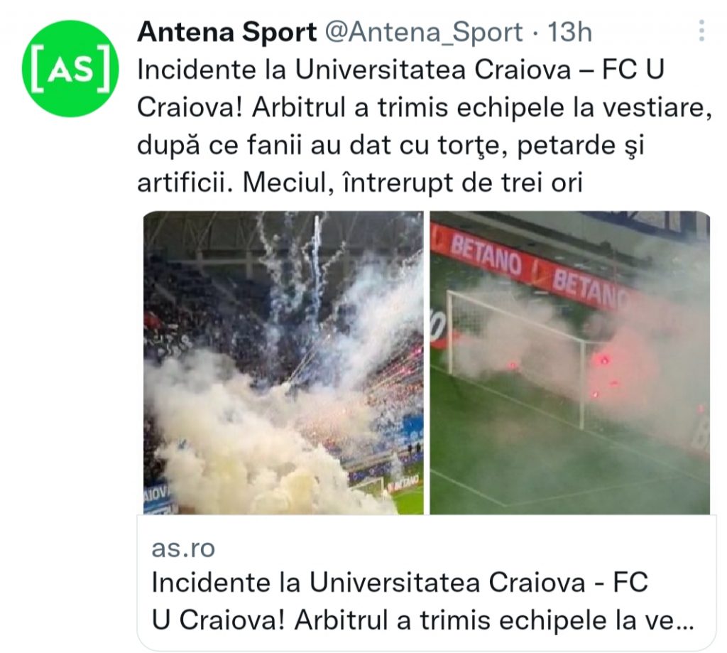 DERBY CRAIOVA
