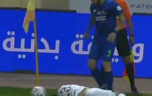 CALCIO D'ANGOLO SAUDITA