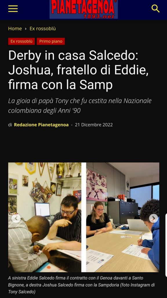 Derby famiglia Salcedo