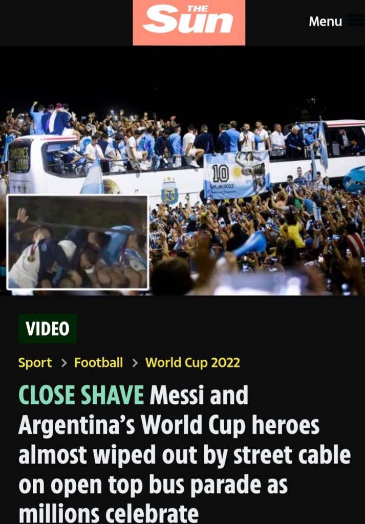 GRAVE RISCHIO FESTA ARGENTINA