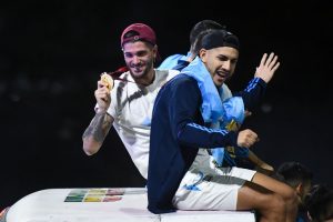 FIFA World Cup Qatar 2022 Winners Arrive to Buenos Aires