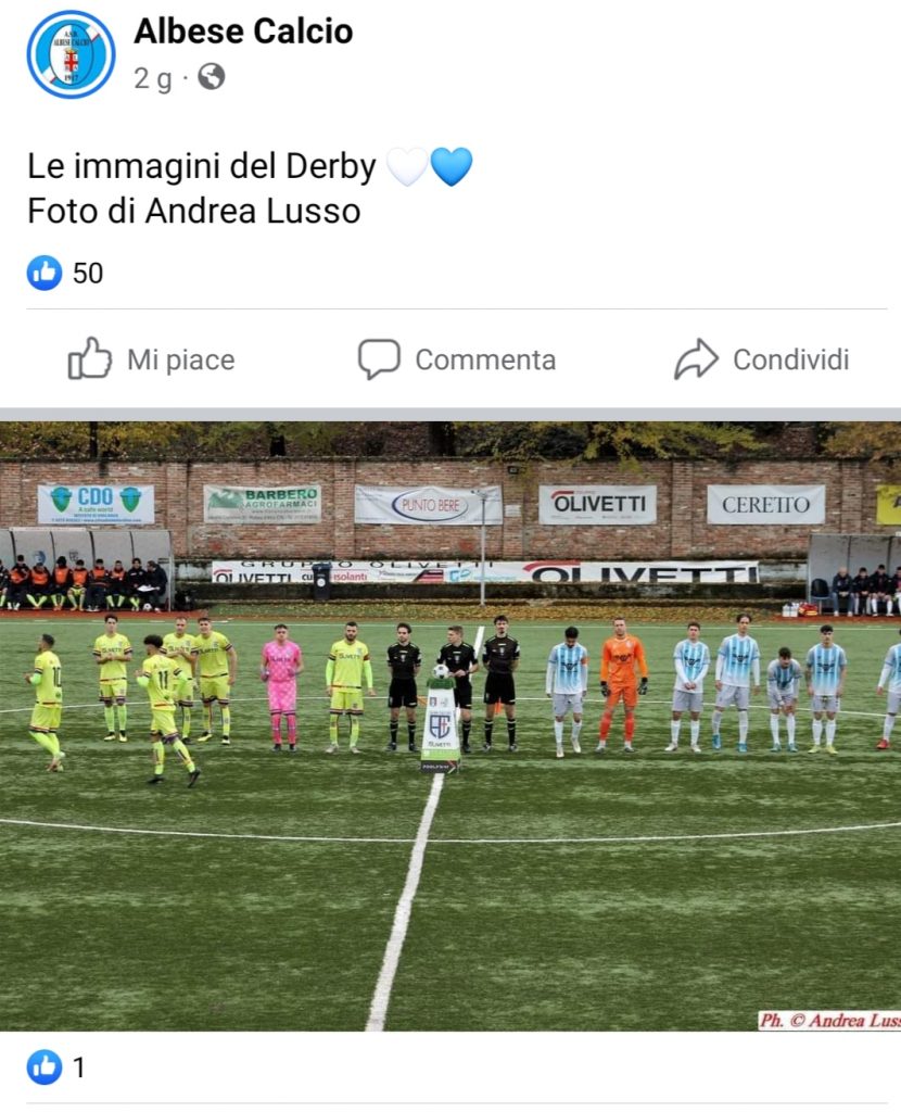 DERBY ALBA UNDER 19