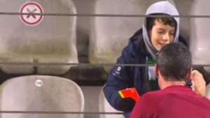 L'ARBITRO PORTOGHESE E IL RAGAZZO