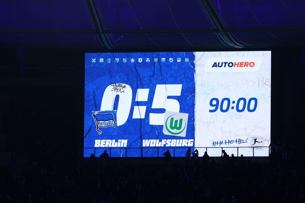 Hertha BSC v VfL Wolfsburg - Bundesliga