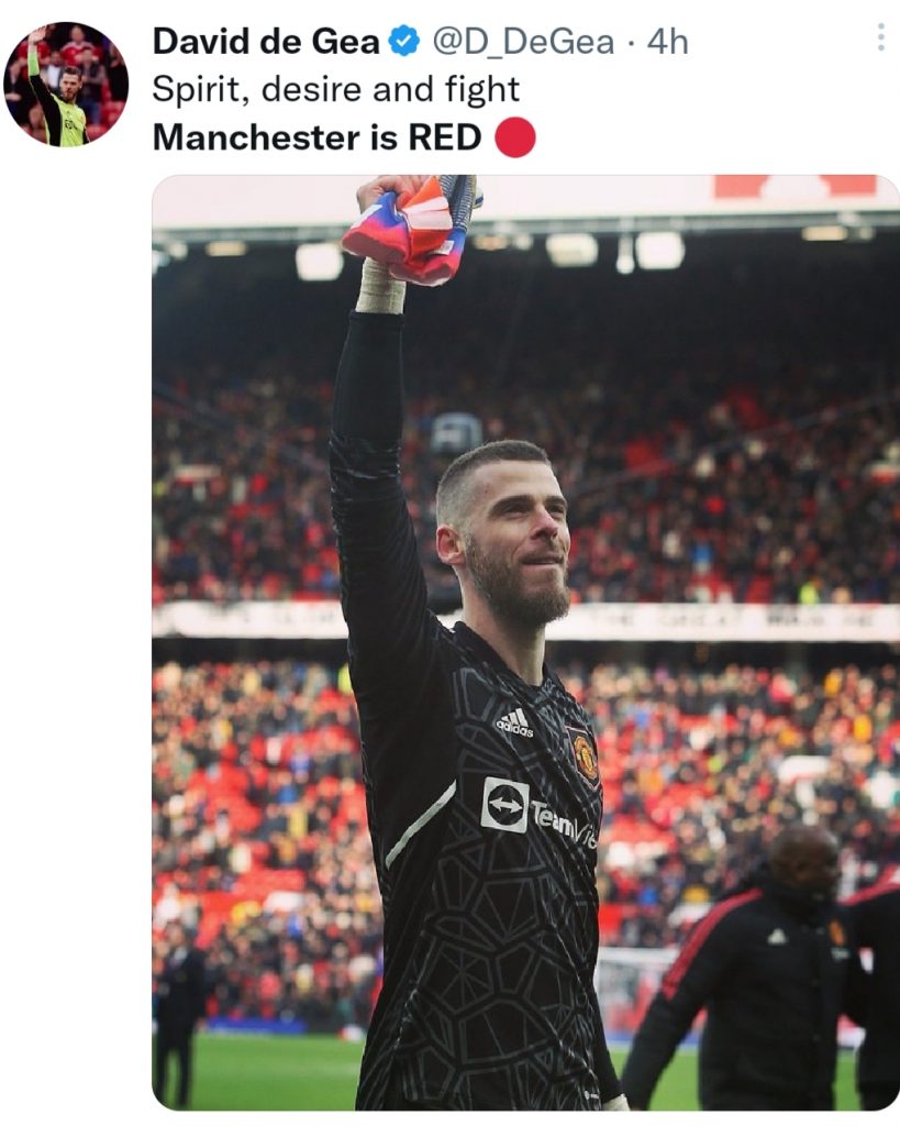MANCHESTER IS RED