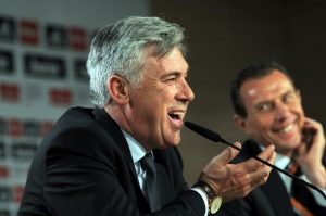 Carlo Ancelotti New Real Madrid Manager Press Conference and Photo Call