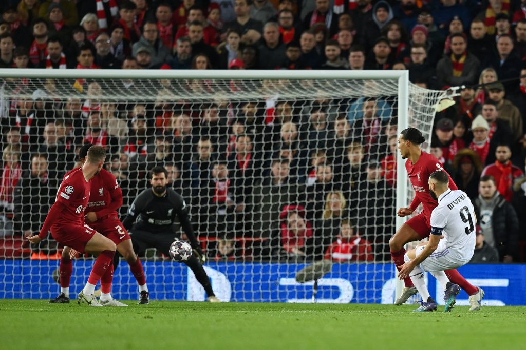 Liverpool FC v Real Madrid: Round of 16 Leg One - UEFA Champions League