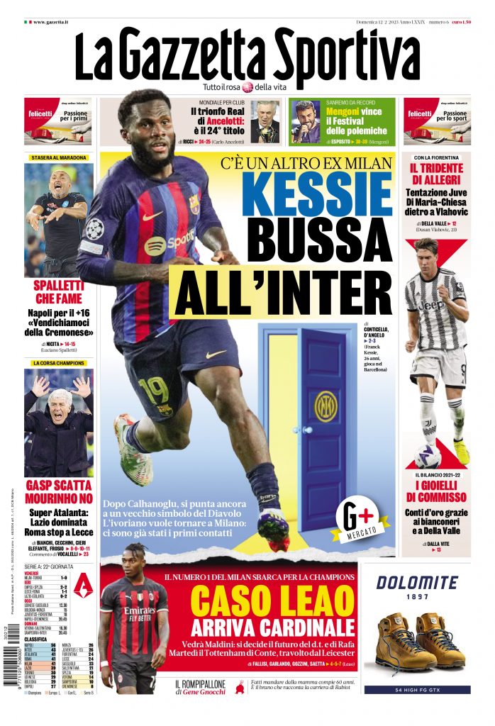 GAZZETTA KESSIE