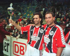 HALLENFUSSBALL: Frankfurt, 05.01.97