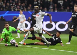 Eintracht Frankfurt v SSC Napoli: Round of 16 Leg One - UEFA Champions League