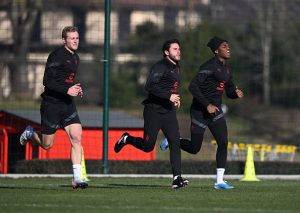 AC Milan Training Session