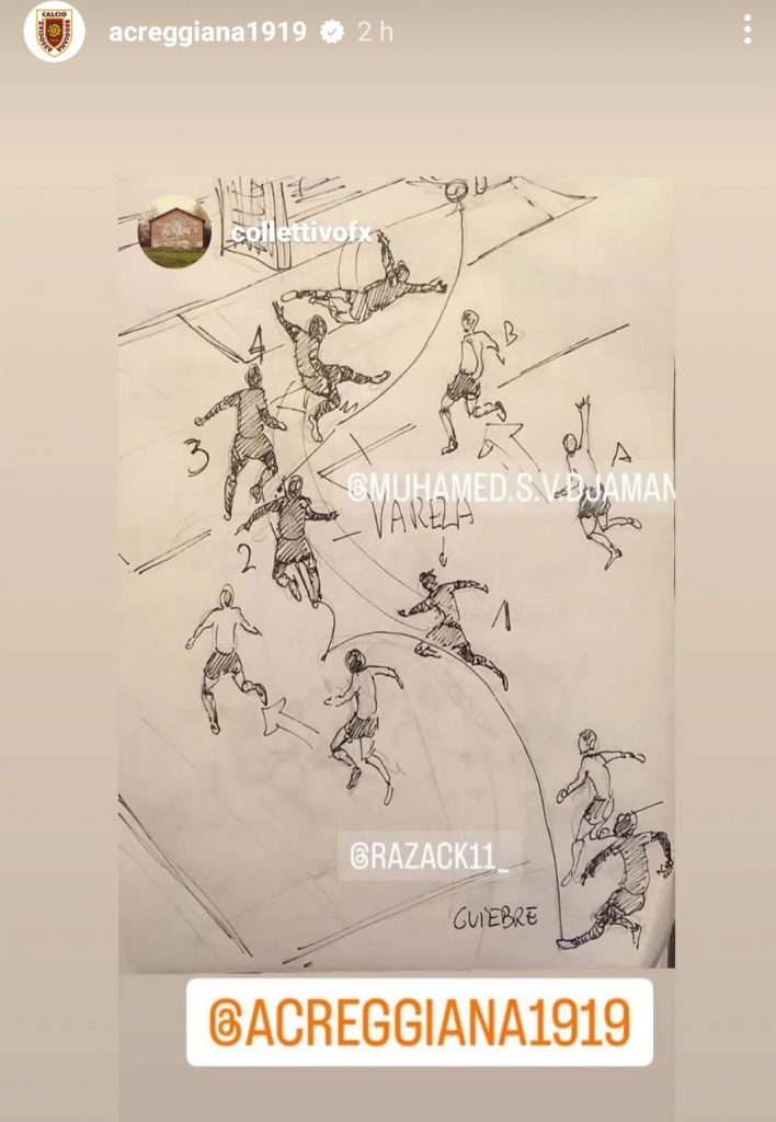 VIGNETTA GOL REGGIANA