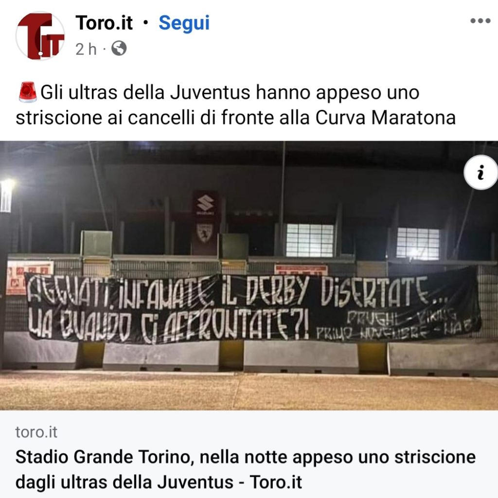 STRISCIONE JUVENTINO