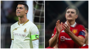 collage ronaldo maguire