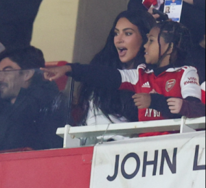 Kim Kardashian all'Emirates