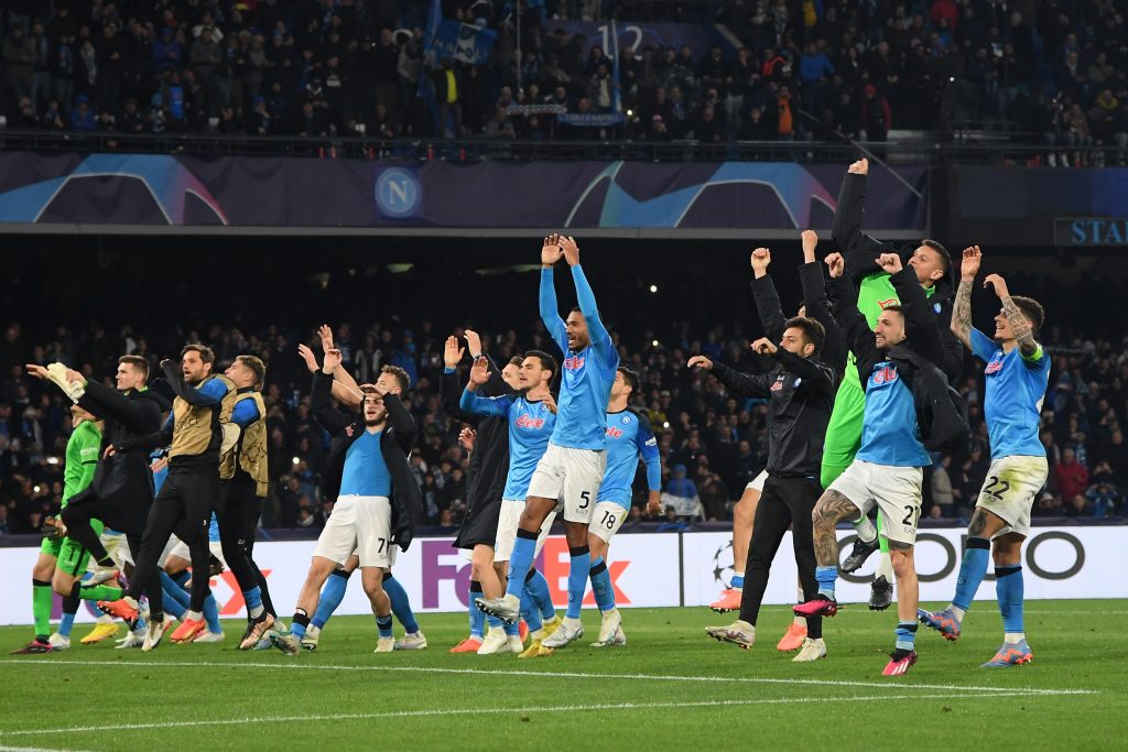 SSC Napoli v Eintracht Frankfurt: Round of 16 Second Leg - UEFA Champions League