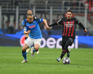 AC Milan v SSC Napoli: Quarterfinal First Leg - UEFA Champions League