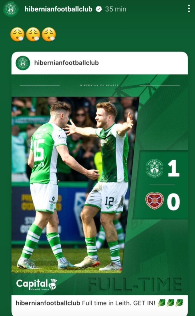 HIBERNIAN HEARTS