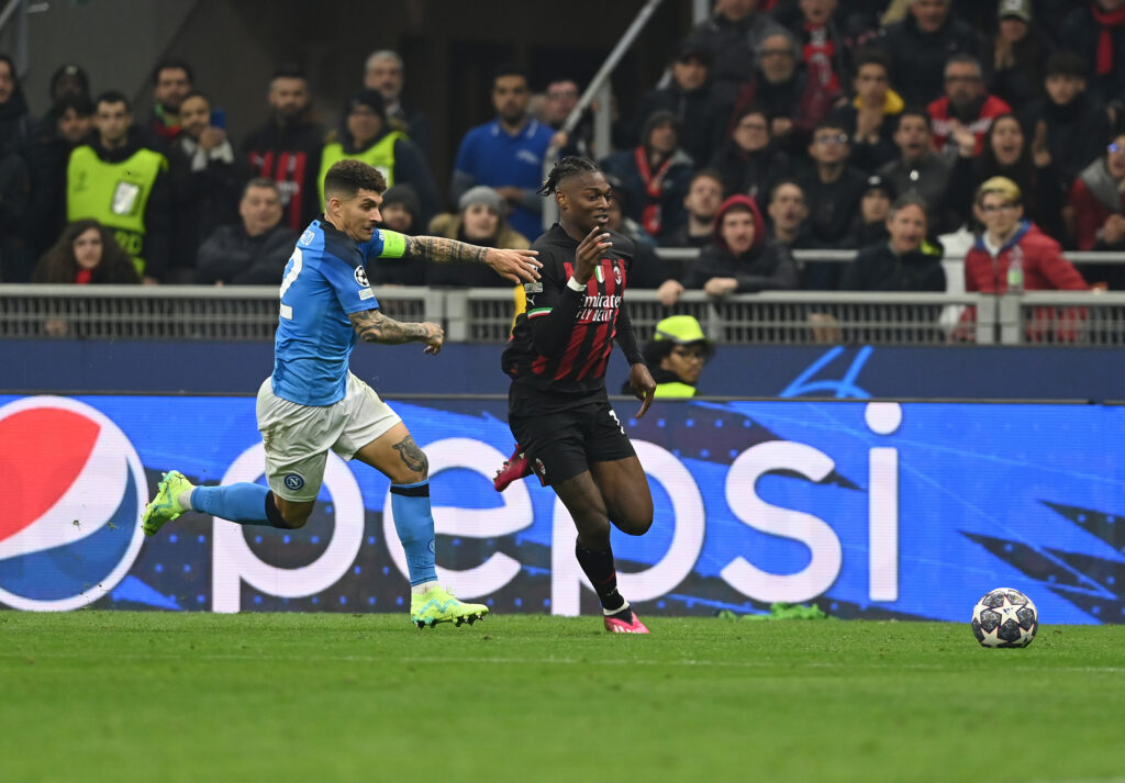 AC Milan v SSC Napoli: Quarterfinal First Leg - UEFA Champions League