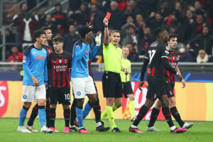 AC Milan v SSC Napoli: Quarterfinal First Leg - UEFA Champions League