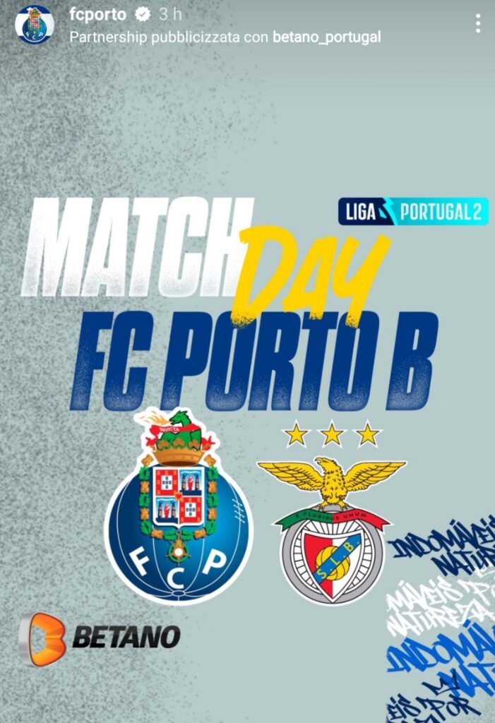DERBY PORTO BENFICA