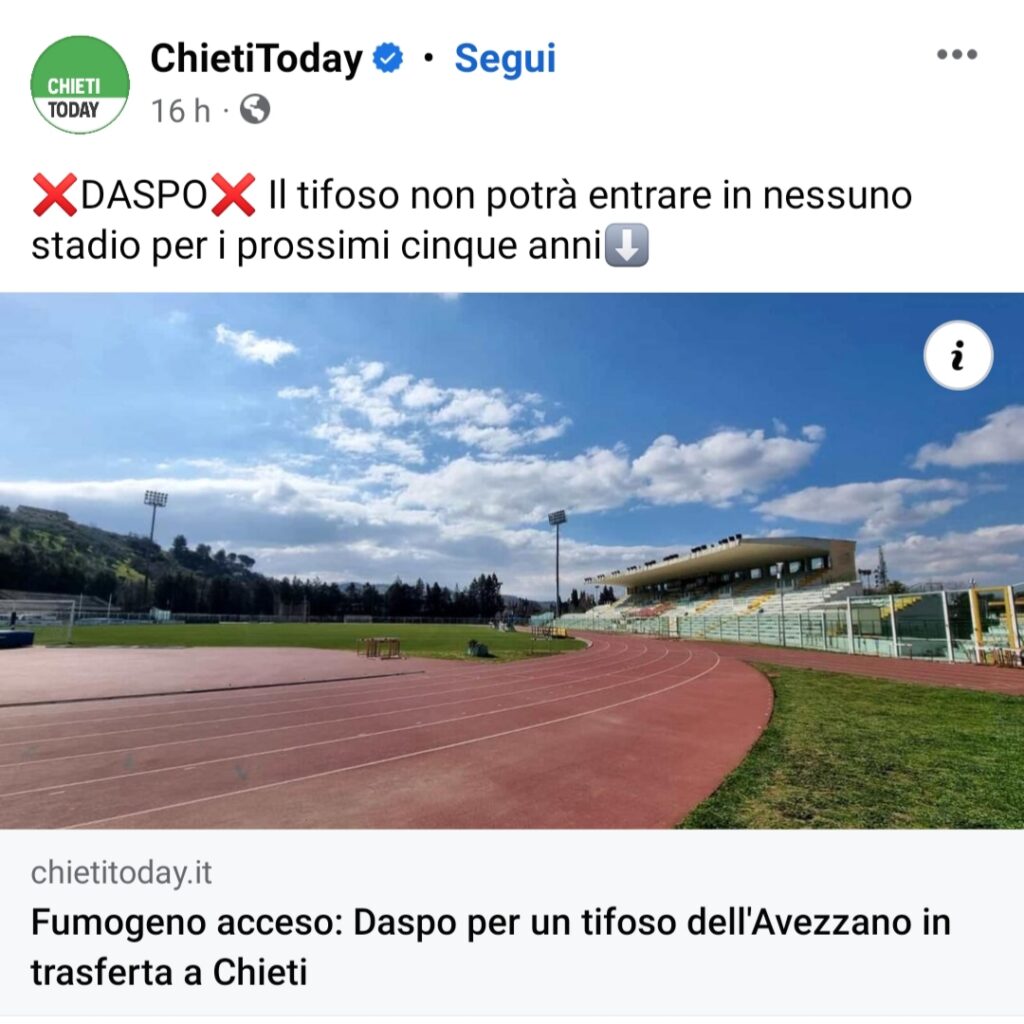 DASPO AVEZZANO
