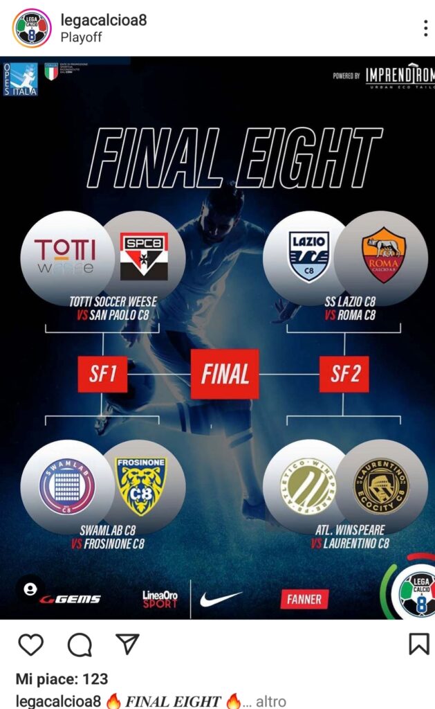 CALCIO A 8