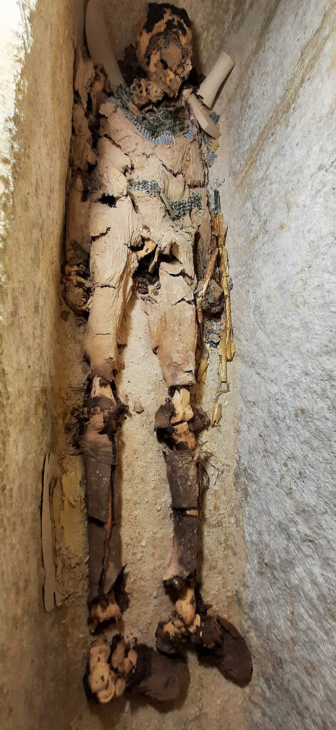 The oldest mummy. Supplied