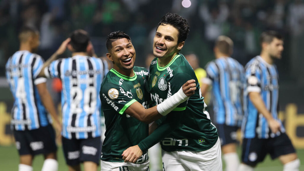Esultanza Palmeiras - Photo Official Account Twitter SE Palmeiras